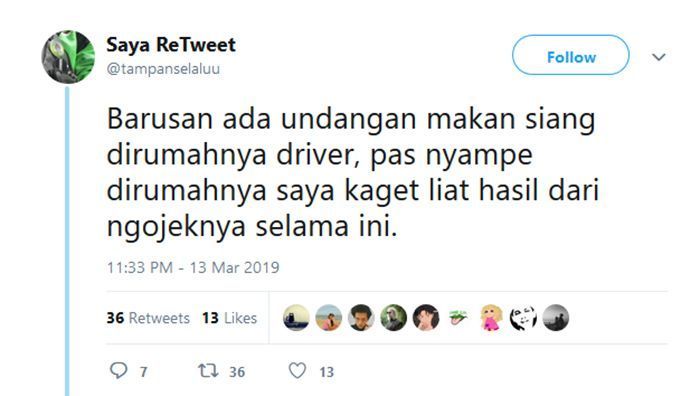 Kisah driver ojol sukses bangun rumah mewah hasil kerja keras ngojek