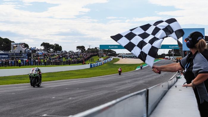 Seri perdana WSBK 2020 di Phillip Island sebelum terhenti oleh pandemi Covid-19