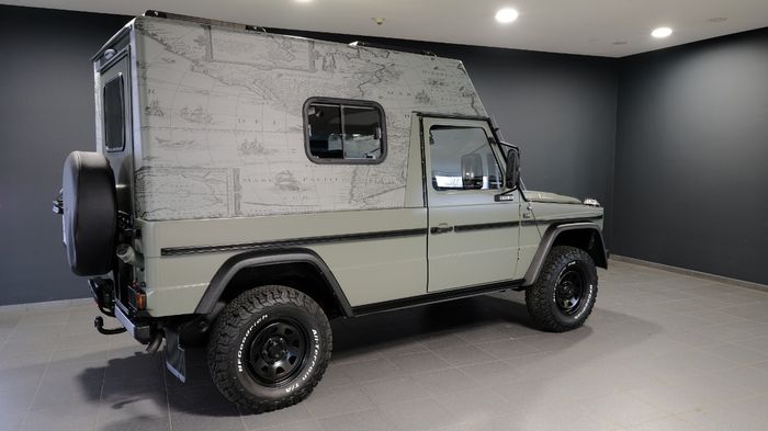 Puch G dimodifikasi Lorinser-Classic menjadi motorhome 