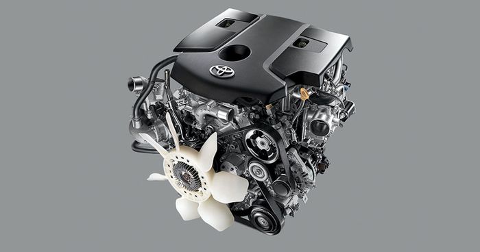 Mesin Toyota Fortuner 2.400 cc diesel