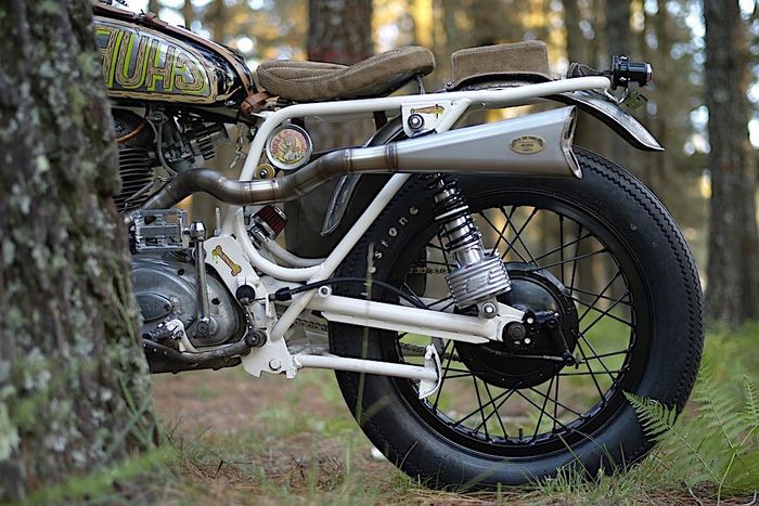 Subframe kena rombak dan dipasangi jok split seat