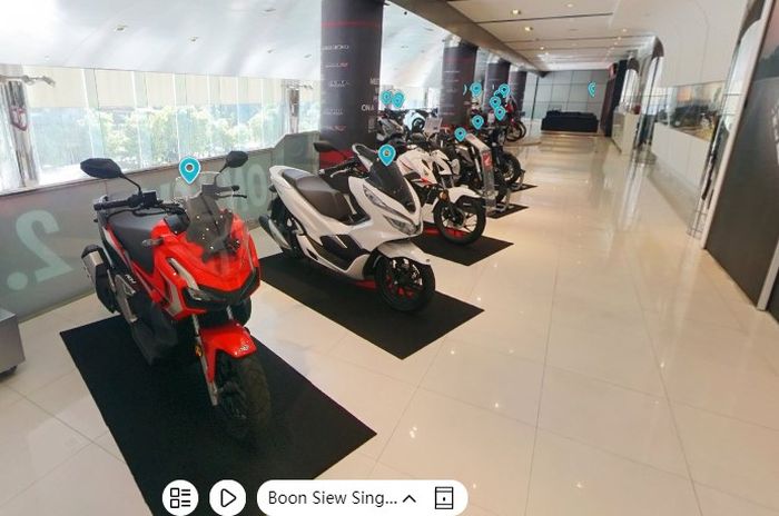 Tampilan Virtual Showroom Boon Siew Singapura