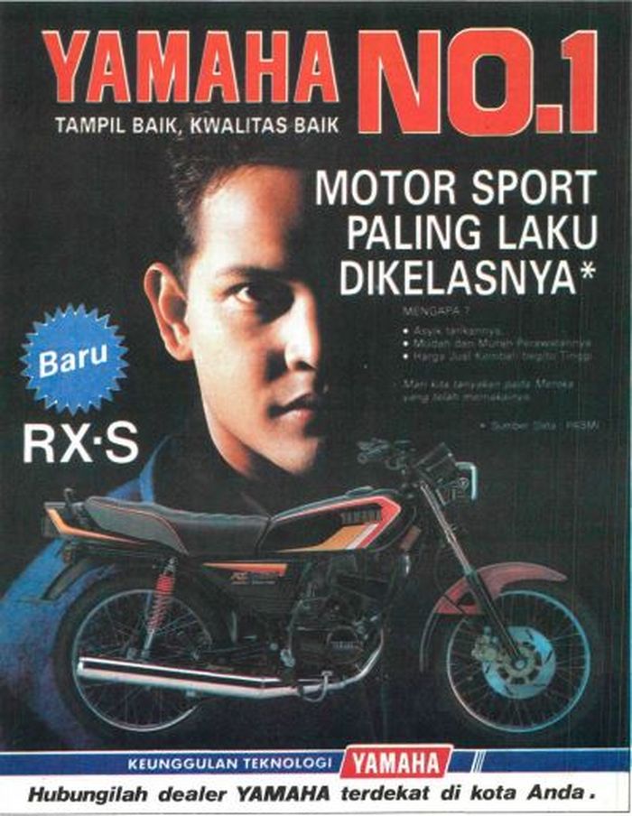 Iklan lawas Yamaha RX-S