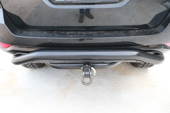 Modifikasi Toyota Fortuner VRZ bumper Gladiator 