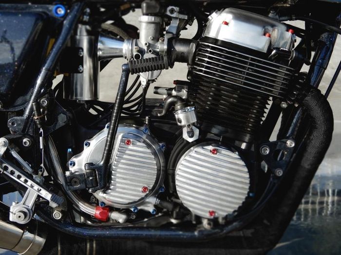 Tampilan mesinnya yang sudah diupgrade