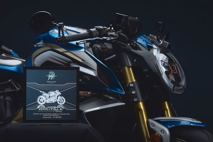 Konsumen akan dapat sertifikat kepemilikan khusus jika beli MV Agusta Brutale 1000RR ML.