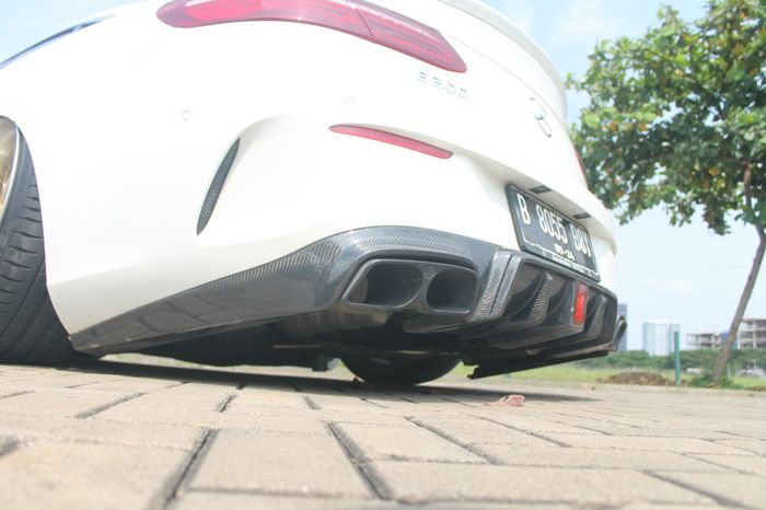 Diffuser carbon biar lebih sporty