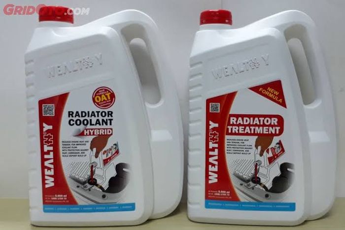 Wealthy Radiator Coolant kemasan 1 galon