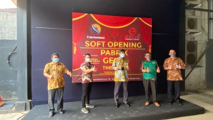 Kemenperin hadiri soft opening pabrik Gelis di Jakarta (8/6)