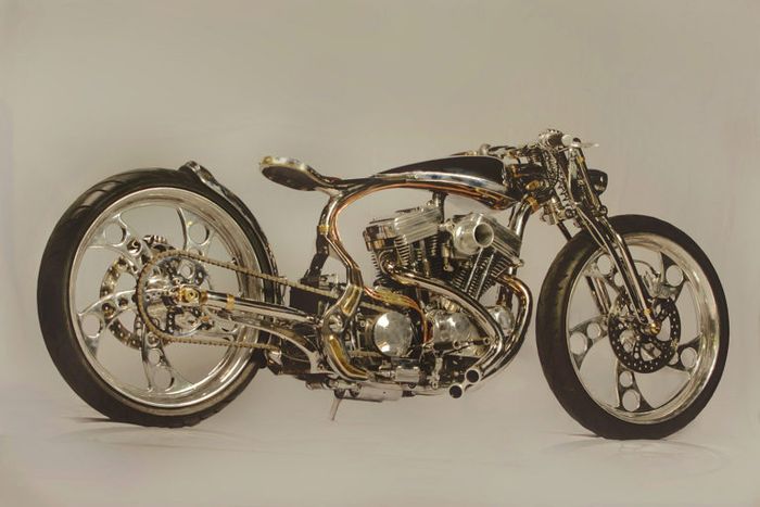 Bukan sekedar motor kustom tapi karya seni