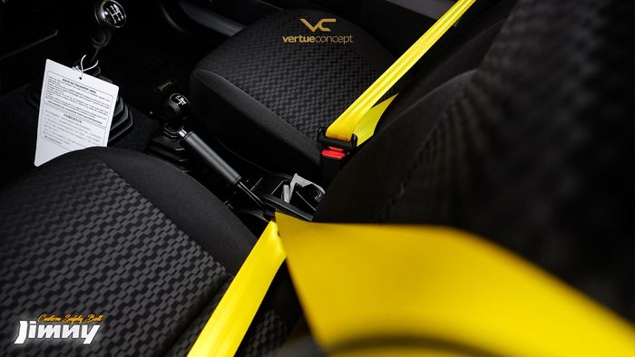 Seat belt warna-warni Vertue Concept