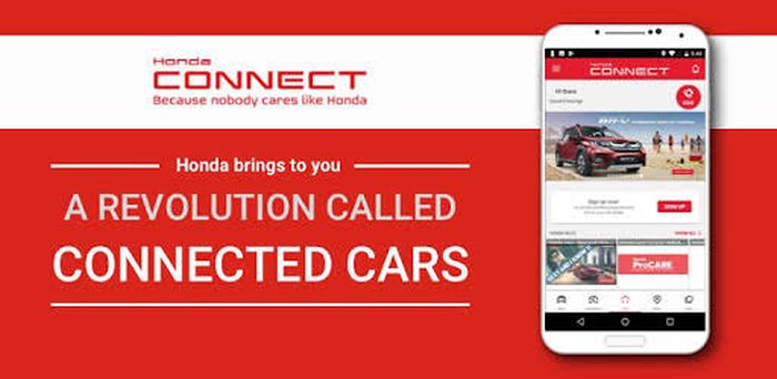 Aolikasi Honda Connect