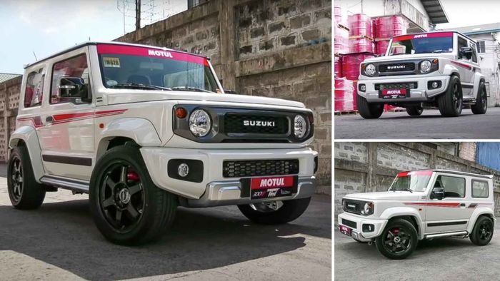 Tampilan modifikasi Suzuki Jimny pakai turbo bertenaga 200 dk