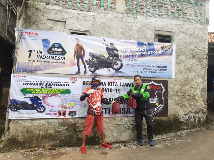 Gojek NMAX (GOMAX) Riders salurkan bantuan sosial selama pandemi Covid-19