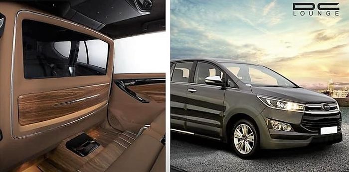 Modifikasi Interior Toyota Innova bernuansa kabin pesawat hasil garapan DC Design