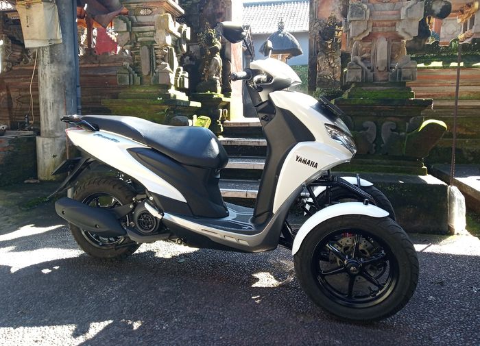 Modifikasi Yamaha FreeGo ala Tricity