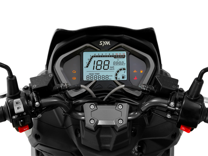 Spidometer terbaru SYM Jet 14