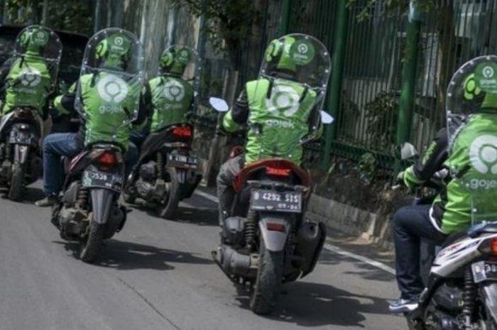 Driver gojek pakai partisi