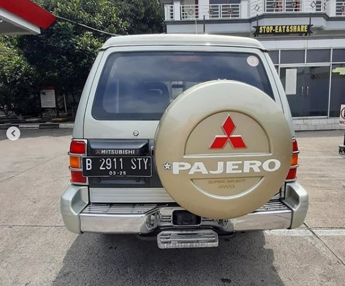 Mitsubishi Pajero 4x4 tahun 1995 kondisi bekas