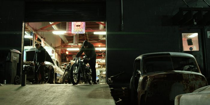 Cristian Sosa bersama motor garapannya