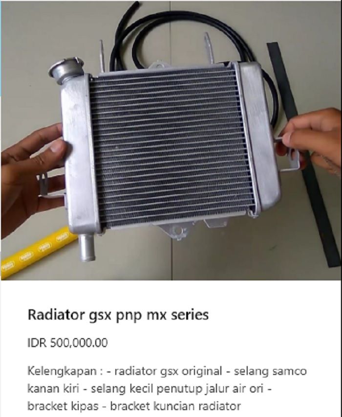 Paket radiator Suzuki GSX R150 pnp Yamaha Jupiter MX