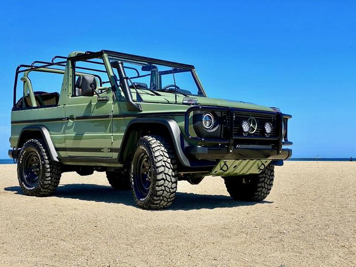 Mercedes-Benz G-Class bekas militer Jerman garapan Legacy Overland