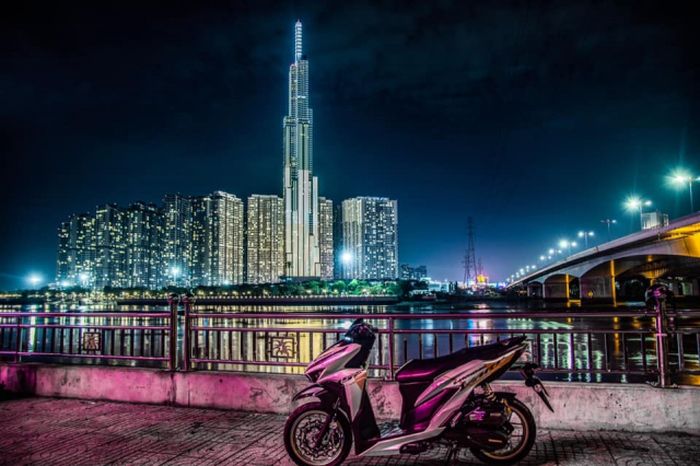 Modifikasi Honda Vario 150 yang cukup menarik