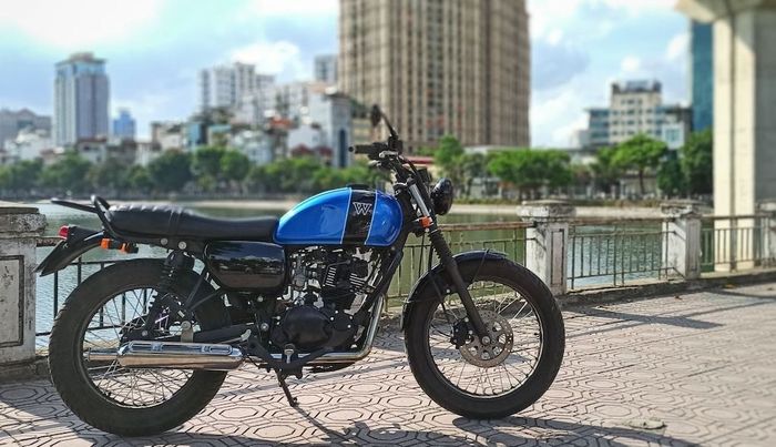 Modifikasi minimalis Kawasaki W175