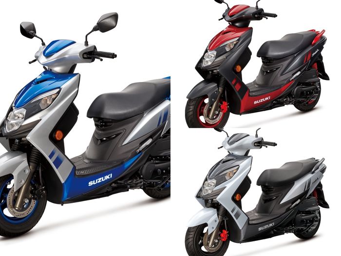 Pilihan warna baru Suzuki Swish 125