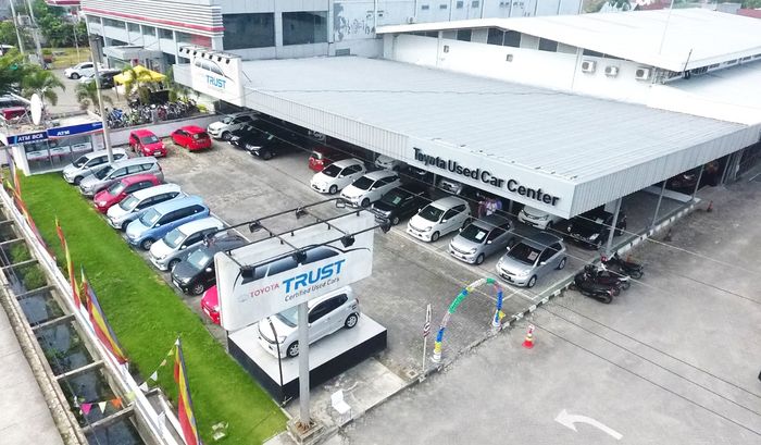 Ilustrasi dealer Toyota Trust di pekanbaru, Riau