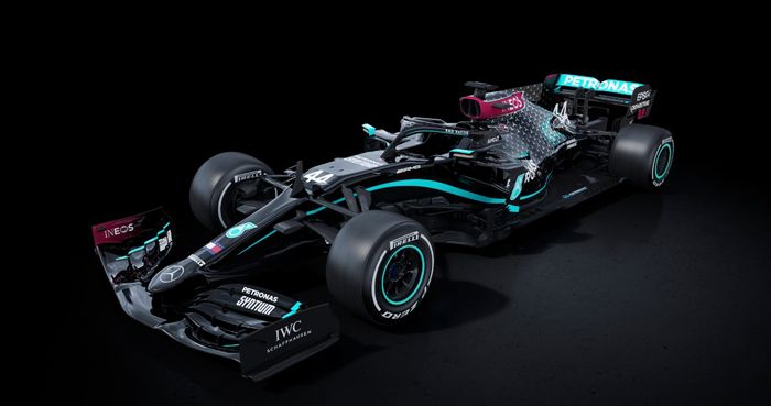 Livery baru tim Mercedes untuk dukung keberagaman di F1