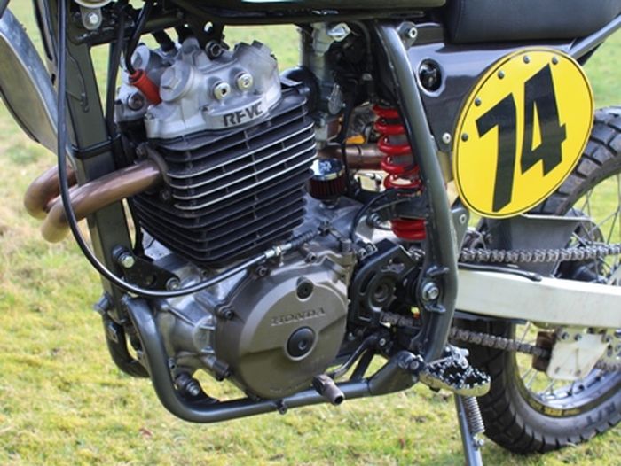 Honda xr600r Scrambler