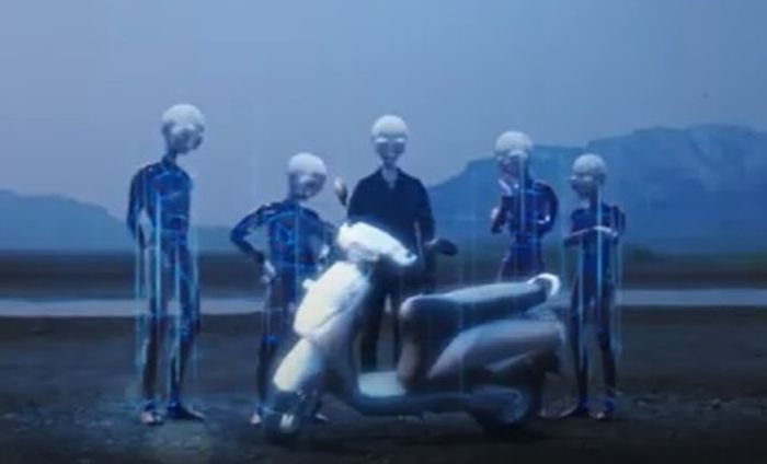 Cara Unik Suzuki Kenalkan Skutik Baru, Access 125 yang Bikin Kagum 'Alien'