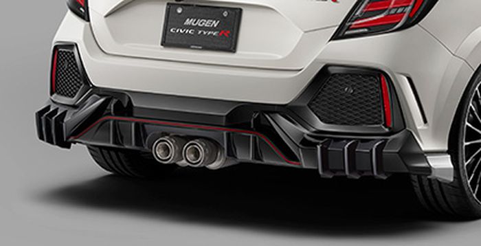 Spoiler belakang Mugen untuk Honda Civic Type R