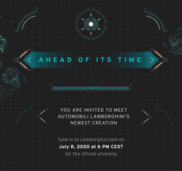 Lamborghini menyebar undangan rilis model baru secara online