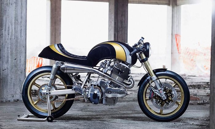 Cafe racer dengan tampilan super unik