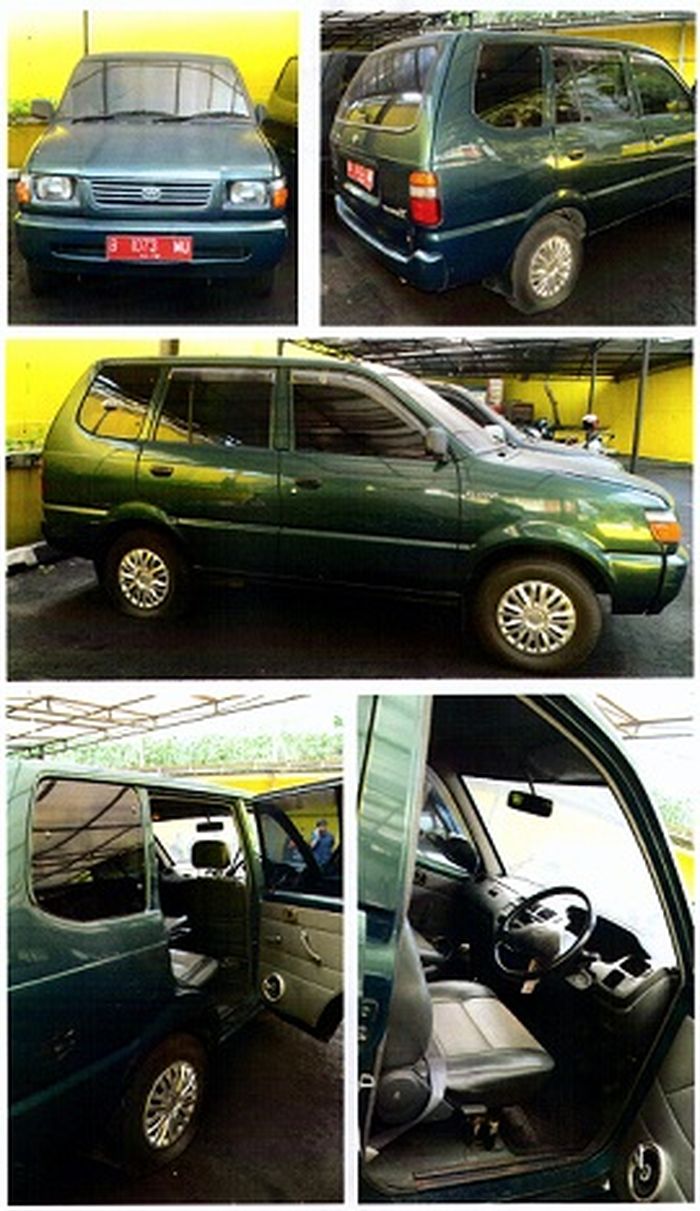 Toyota Kijang Kapsul KF70 Tahun 1999 milik Kementerian Agama yang dilelang