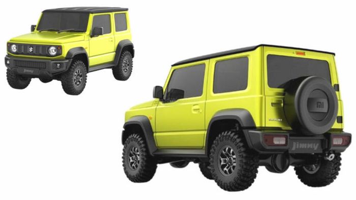 Penampakan RC Suzuki Jimny 1:16 Xiaomi