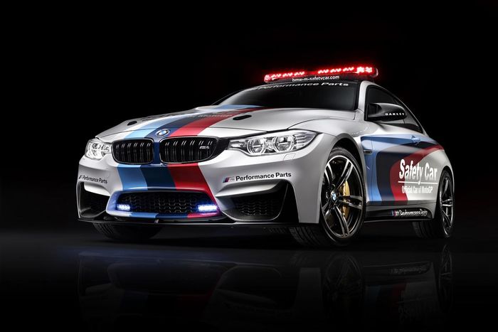 BMW M4 yang menjadi safety car MotoGP musim 2015-2016