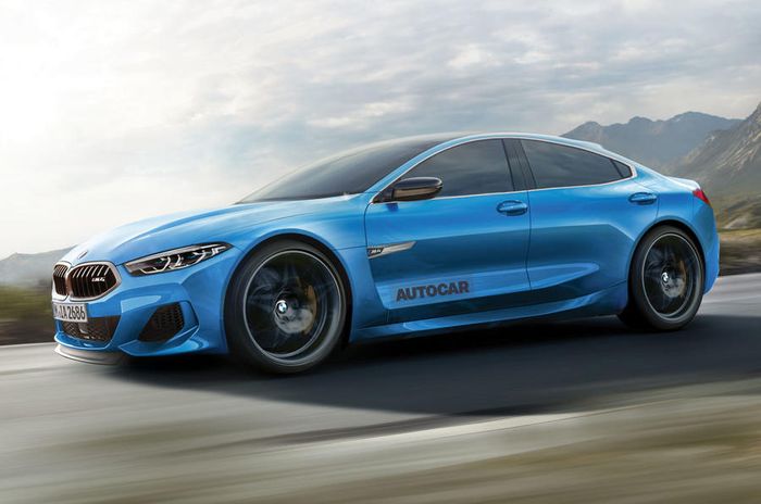 Perkiraan desain terbaru BMW M4 2021 hasil render AutoCar.uk yang akan diterima pemenang MotoGP Styria 2020