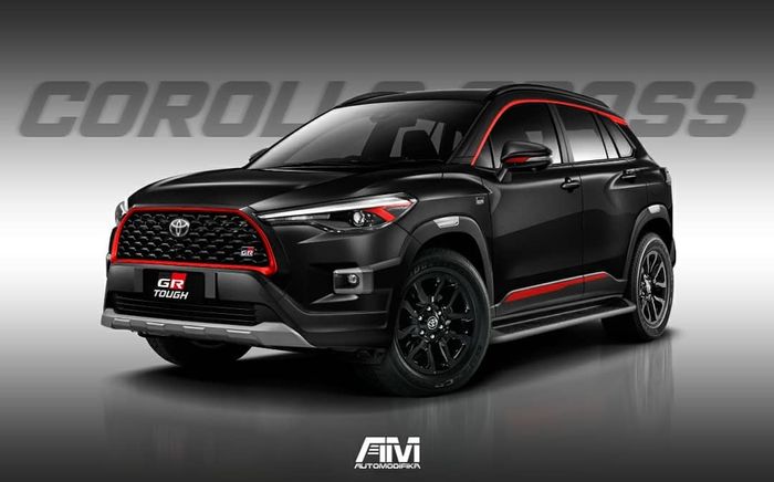 Modifikasi digital All-New Corolla Cross ala Gazoo Racing