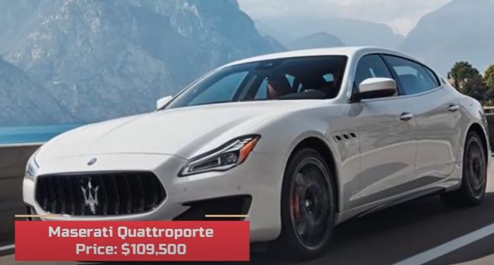 Ilustrasi Maserati Quattroporte