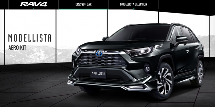 Pilihan Toyota RAV4 dengan bodi warna hitam