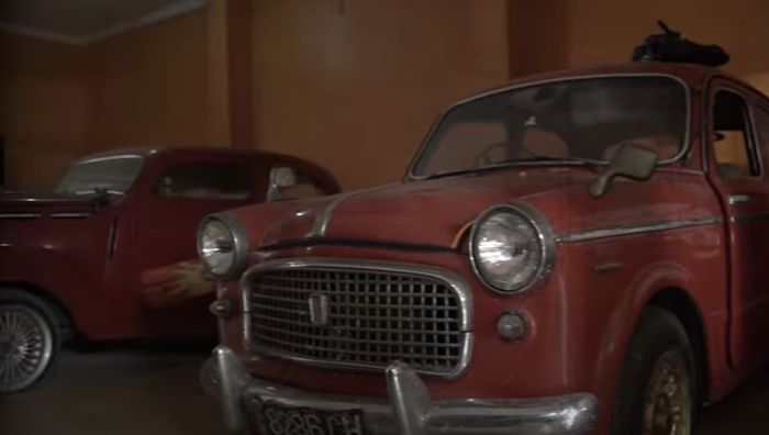 Fiat 1100 dan 1300 kelir merah milik Haji Bolot