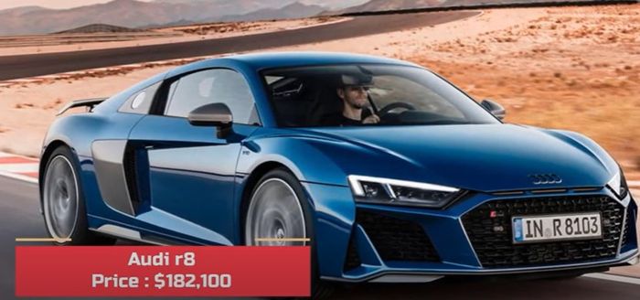 Ilustrasi Audi R8