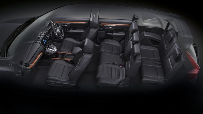 Interior Honda CR-V facelift