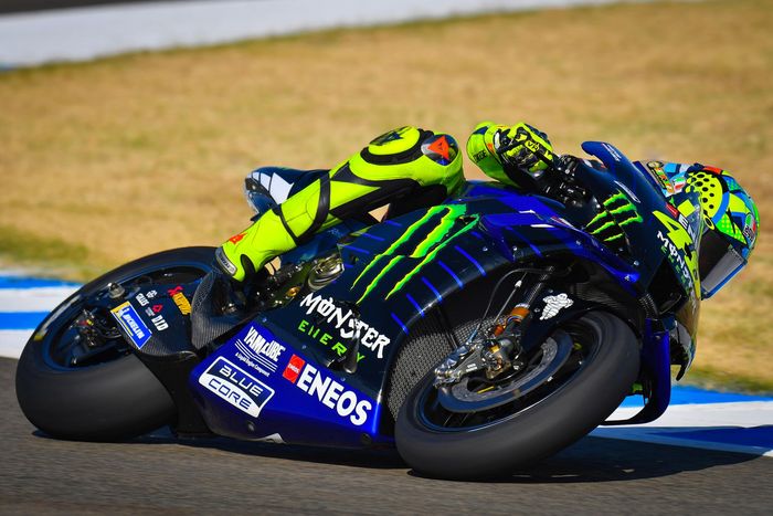 Valentino Rossi di tes MotoGP Jerez 2020