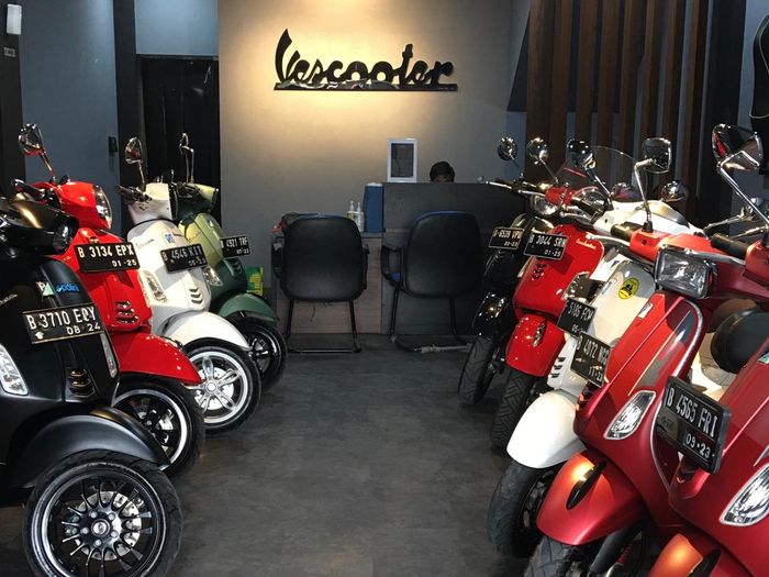 Shworoom Vespa matic bekas, Vescooter