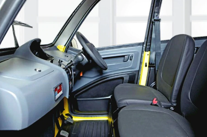 Tampilan Bajaj Qute yang punya AC dan konsumsi bensin setara Yamaha NMAX, dijual mulai Rp 60 jutaan.