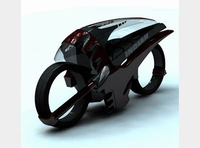 Speed Racer Alien Motorcycle Concept